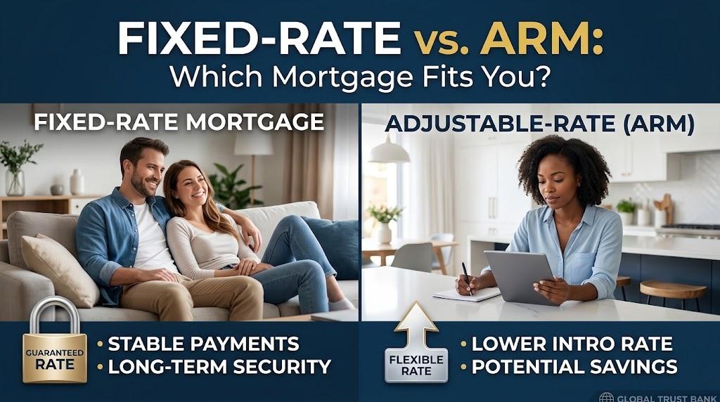 Fixed-Rate vs. ARM: Which Mortgage Fits You?